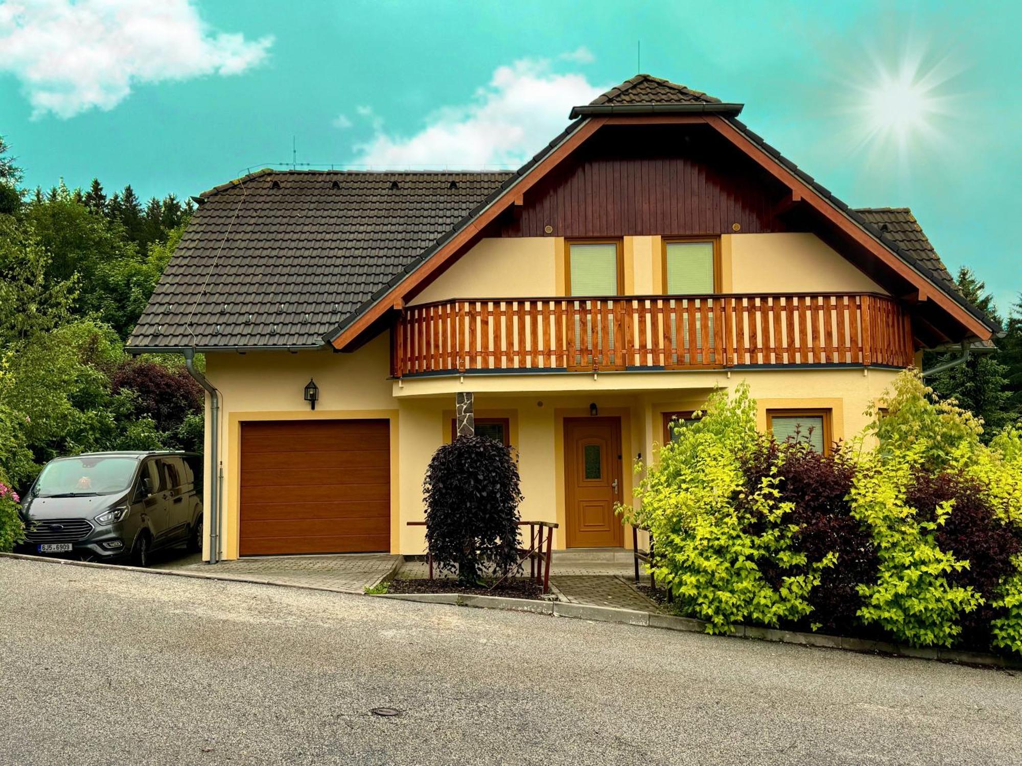 Villa Slupecna Lipno nad Vltavou Bagian luar foto